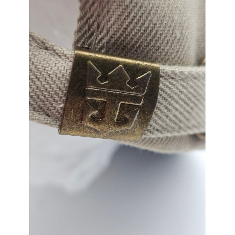 Royal Caribbean Vintage Hat Men OS Tan Crown & Anchor Society Baseball Cap - Picture 7 of 8